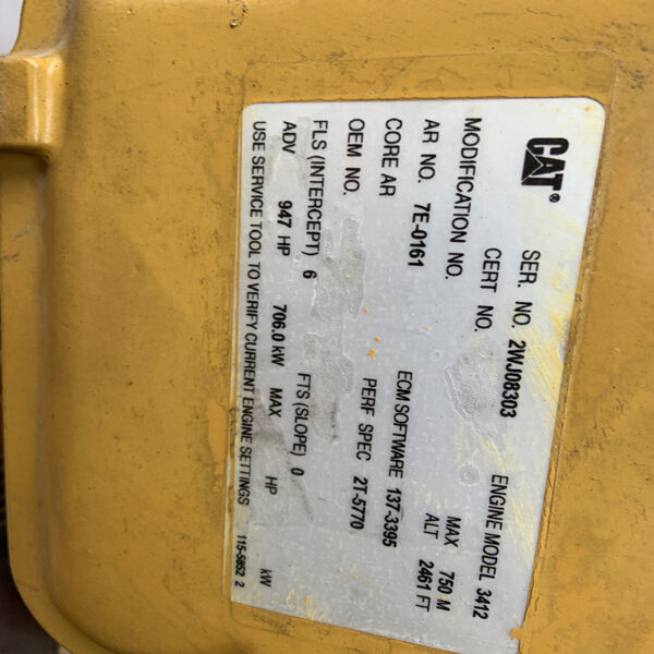 CAT 3412