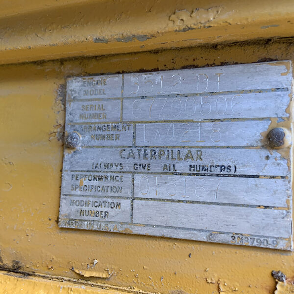 Cat 3512 Marine Engine