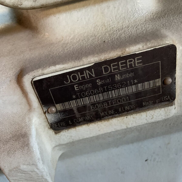 JOHN DEERE MARINE GENERATOR SET