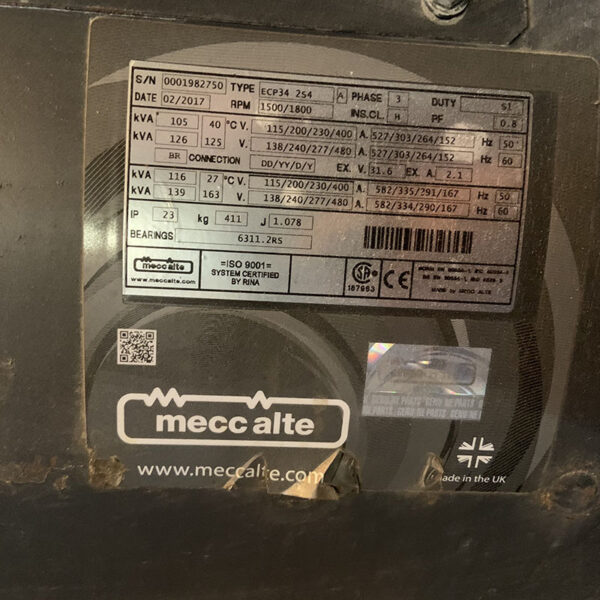 JOHN DEERE MARINE GENERATOR SET