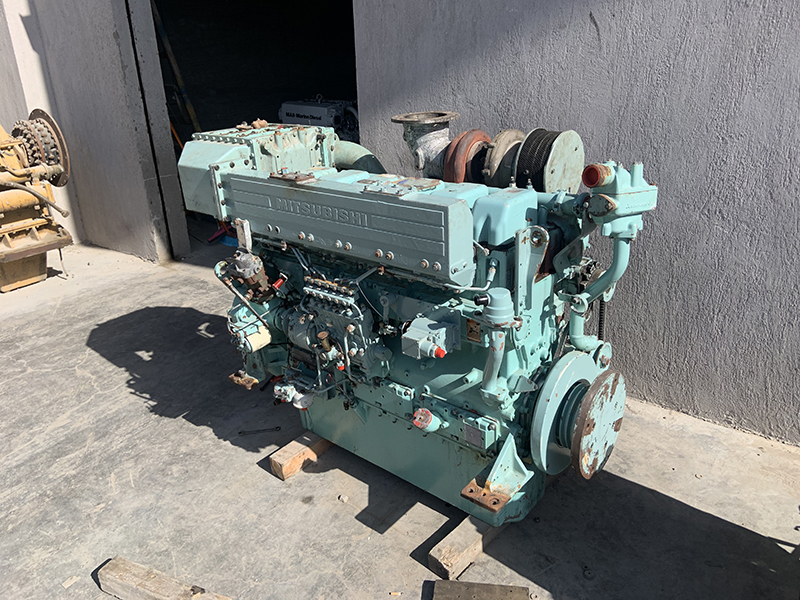MITSUBUSHI S6B3MPTK Marine Engine 1 MITSUBUSHI S6B3MPTK MARINE ENGINE