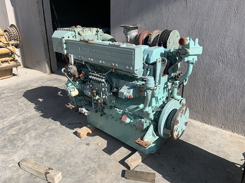 MITSUBUSHI S6B3MPTK Marine Engine 6 MITSUBUSHI S6B3MPTK MARINE ENGINE