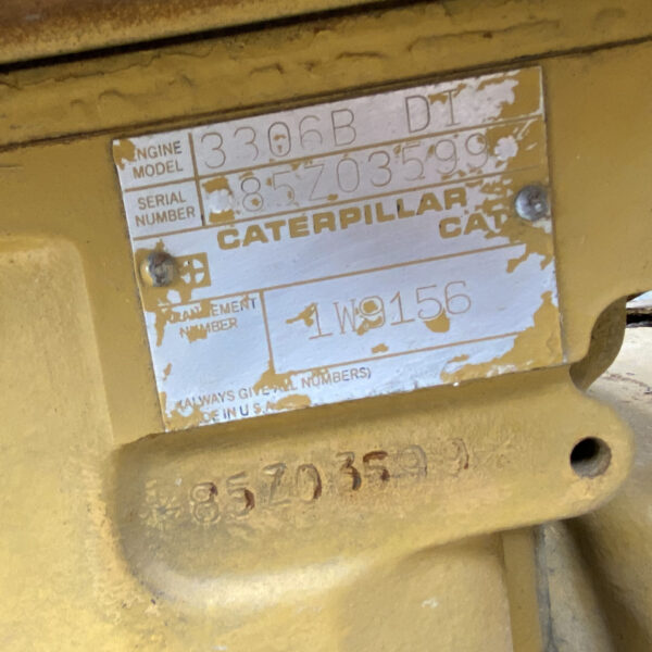 CAT 3306B DI Marine GENSET